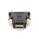 Переходник Cablexpert HDMI-DVI 19M/19M золотые разъемы, пакет, черный (A-HDMI-DVI-1)