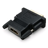 Переходник Cablexpert HDMI-DVI 19F/19M золотые разъемы, пакет, черный (A-HDMI-DVI-2)