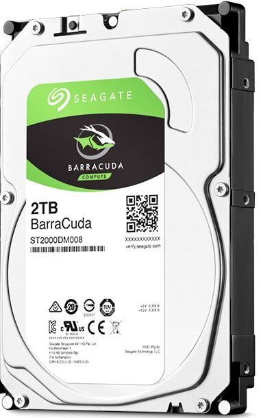 Жесткий диск 2Tb Seagate ST2000DM008 (SATA 6Gb/s, 7200 rpm, 256Mb) Barracuda