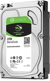 Жесткий диск 3Tb Seagate ST3000DM007 (SATA 6Gb/s, 5400 rpm, 256Mb) Barracuda