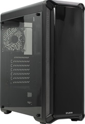 Корпус ZALMAN I3 EDGE, без БП, боковое окно (акрил), черный,  ATX