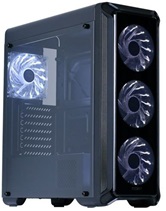 Корпус ZALMAN I3 EDGE, без БП, боковое окно (акрил), черный,  ATX