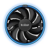 Кулер PCCooler E126MB S775/115X/AM2/2+/AM3/3+/AM4/FM1/FM2/2+ (48 шт/кор, TDP 92W, вент-р 120мм с PWM, Blue LED FAN, 1000-1800RPM, 26.5dBa) Retail Color Box