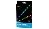 Светодиодная лента Deepcool RGB 200PRO (комплект цветового дооснащения корпуса, 2 ленты по 350mm, Addressable RGB LED, подключение 3pin (+5V-D-G)) Color Box