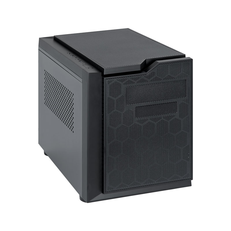 Корпус CHIEFTEC CUBE CI-01B-OP без БП, черный, mATX