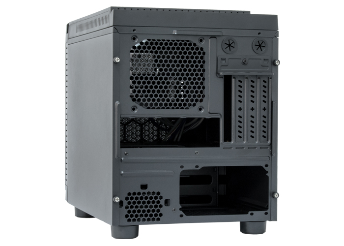 Корпус CHIEFTEC CUBE CI-01B-OP без БП, черный, mATX