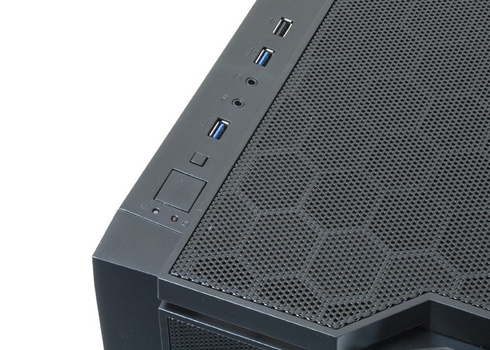 Корпус CHIEFTEC CUBE CI-01B-OP без БП, черный, mATX