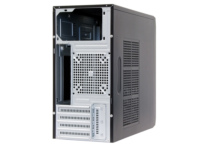 Корпус CHIEFTEC ELOX HT-01B-OP без БП, черный, mATX