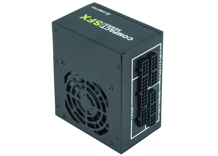 Блок питания Chieftec Compact CSN-550C (ATX 2.3, 550W, SFX, Active PFC, 80mm fan, 80 PLUS GOLD, Full Cable Management) Retail