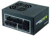 Блок питания Chieftec Compact CSN-550C (ATX 2.3, 550W, SFX, Active PFC, 80mm fan, 80 PLUS GOLD, Full Cable Management) Retail