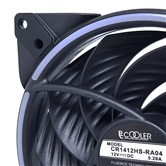 Вентилятор PCCooler CORONA MAX 140 FRGB 140x140x25мм (PWM, Addressable RGB, 40шт./кор, пит. от мат.платы и БП, 1000-1800 об/мин) Retail