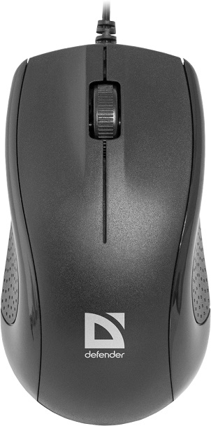 Мышь проводная  Defender Optimum MB-160 USB B(Черный) 2кн+кл 100dpi  (52160)