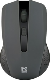 Мышь беспроводная  Defender Accura MM-935 (Серый) 3кн+кл, 800/1200/1600 dpi  52936