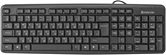 Проводной комплект клавиатура+мышь Defender  Dakota C-270 RU, черный  (45270)