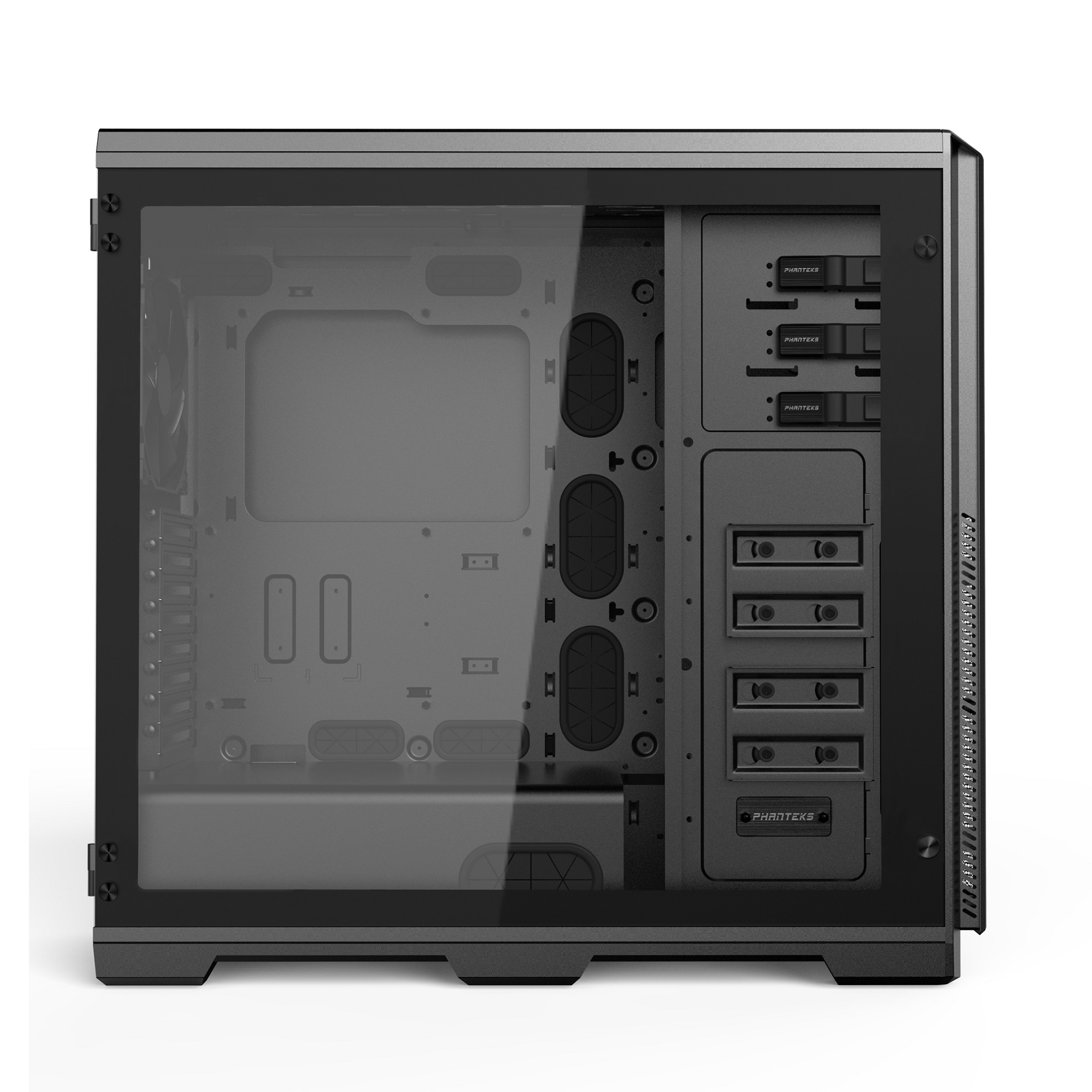 Корпус PHANTEKS Enthoo Pro Tempered Glass, Black, без БП, PWM Hub, Full-Tower / PH-ES614PTG_BK_RU