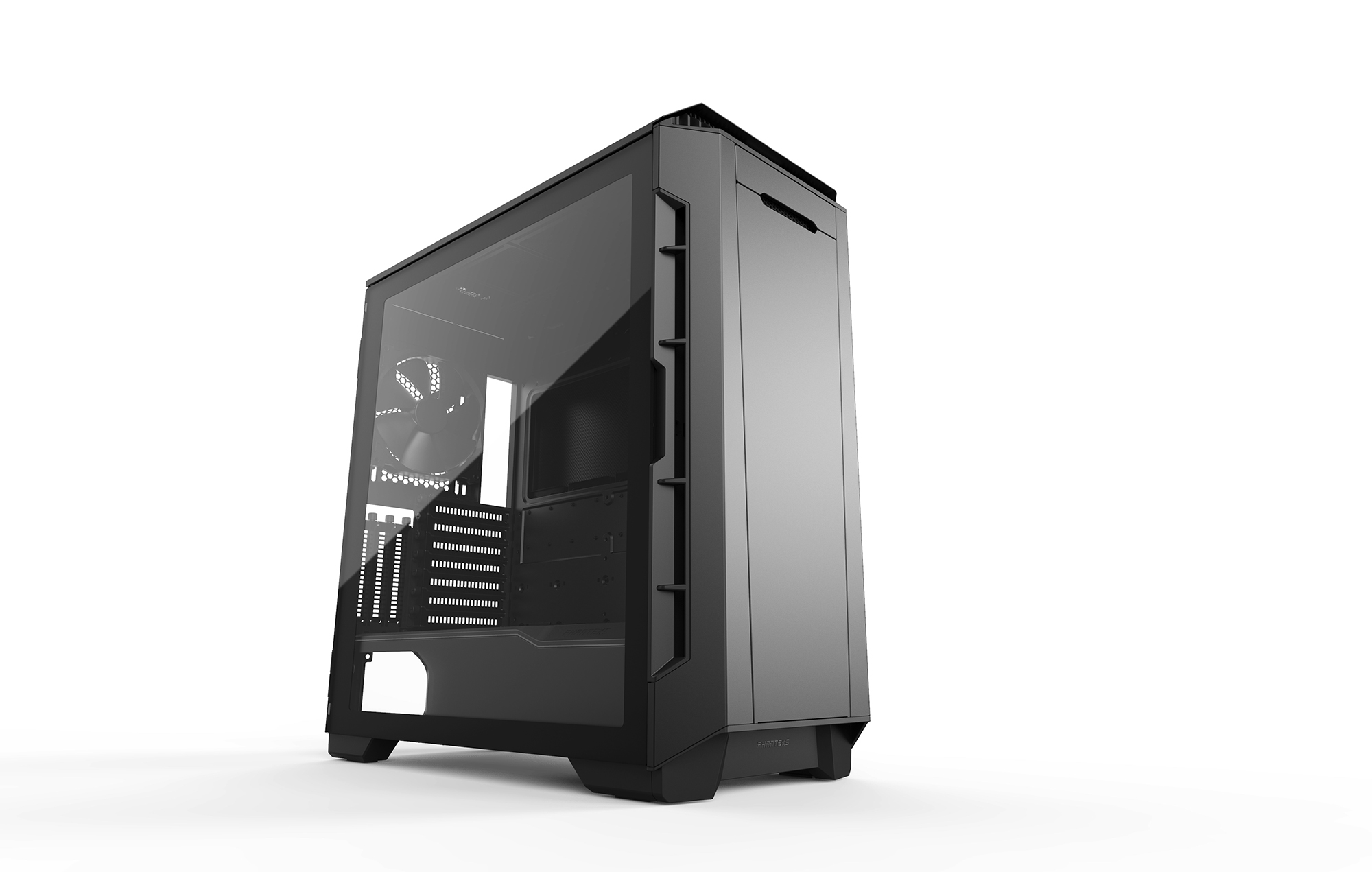 Корпус PHANTEKS Eclipse P600S, Black, звукоизоляционные панели на магнитах, боковая панель Tempered Glass, Mid-Tower / PH-EC600PSTG_BK01_RU