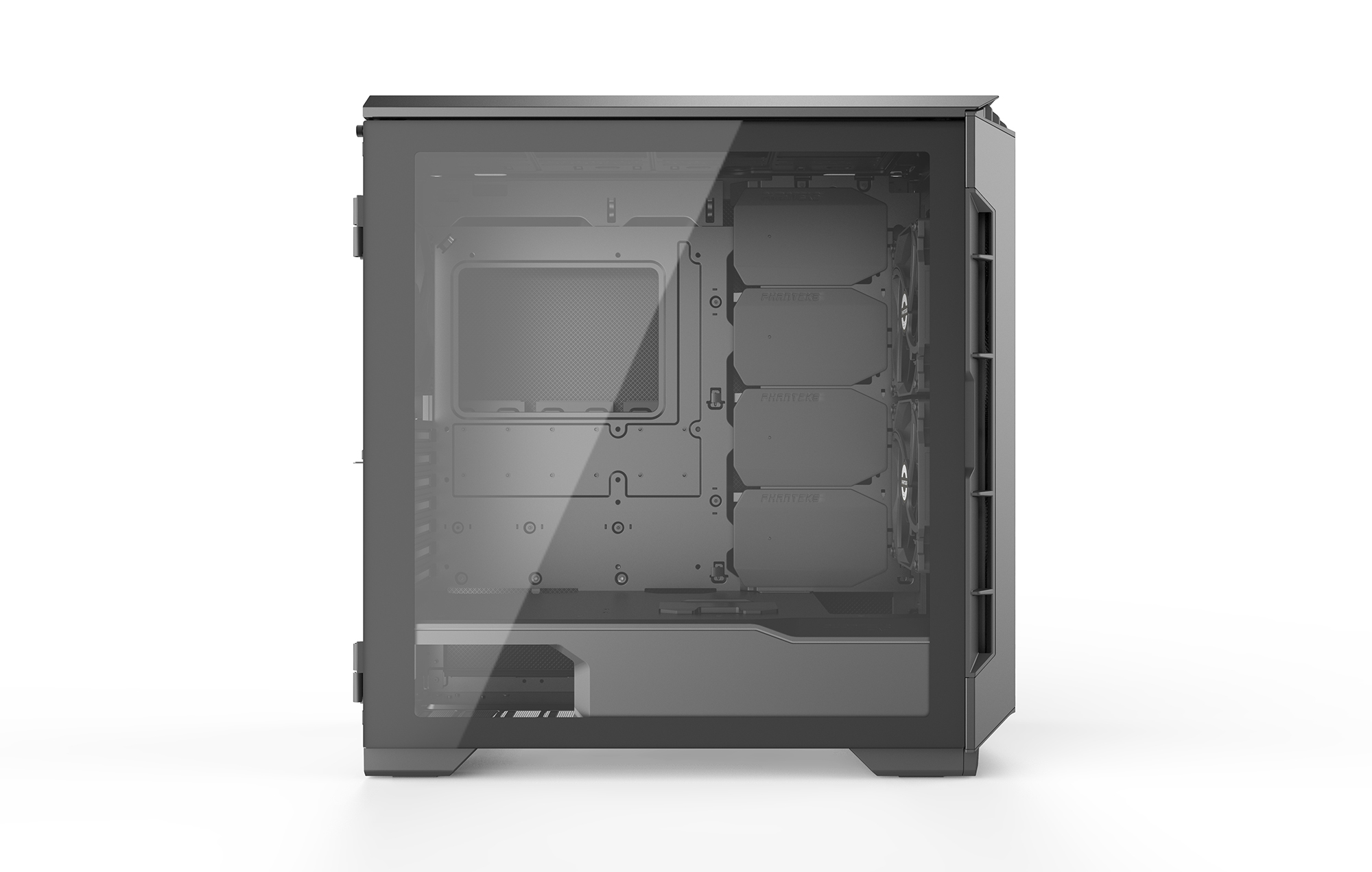 Корпус PHANTEKS Eclipse P600S, Black, звукоизоляционные панели на магнитах, боковая панель Tempered Glass, Mid-Tower / PH-EC600PSTG_BK01_RU