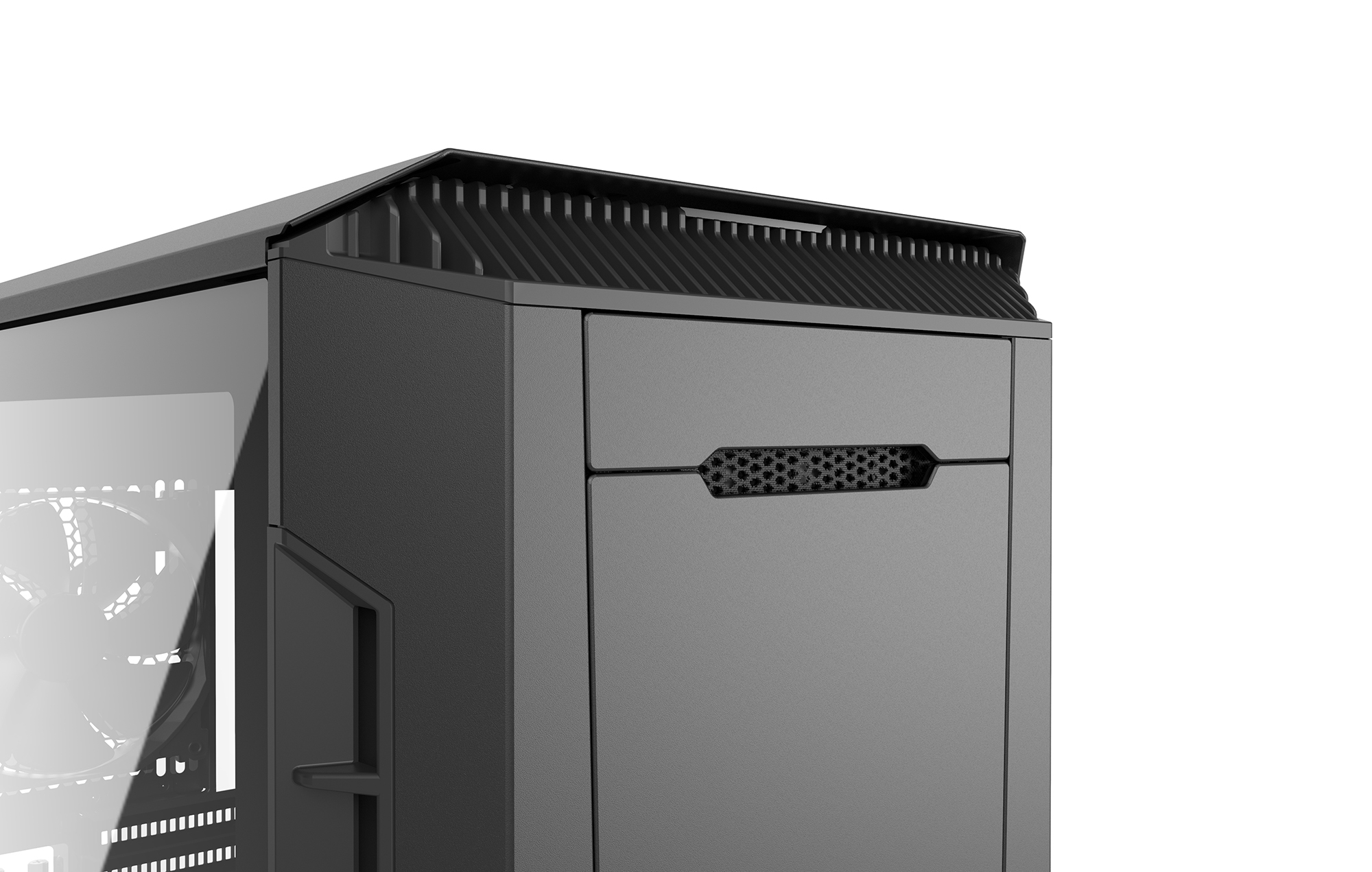 Корпус PHANTEKS Eclipse P600S, Black, звукоизоляционные панели на магнитах, боковая панель Tempered Glass, Mid-Tower / PH-EC600PSTG_BK01_RU