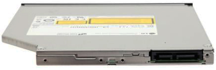 Привод DVD±RW LG GUD0N (SATA, черный, Slim - для ноутбука) OEM