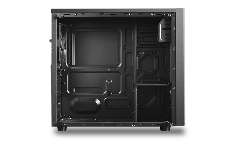 Корпус Deepcool MATREXX 30 без БП, боковое окно (закаленное стекло), черный, MICRO ATX/MINI-ITX