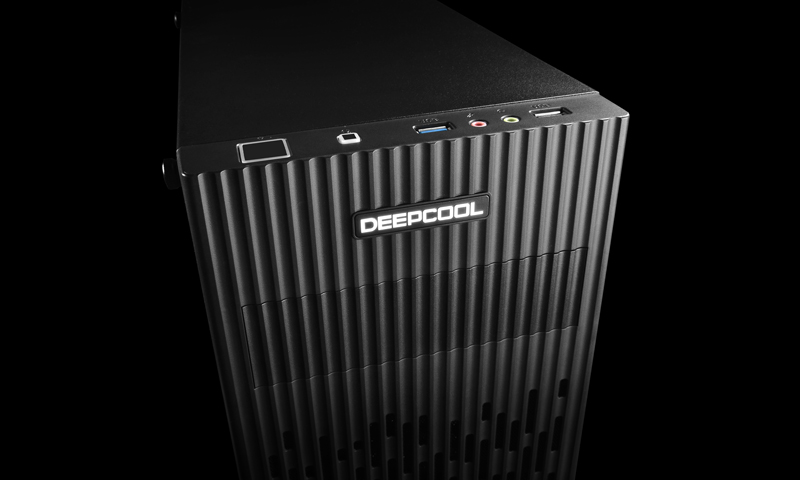 Корпус Deepcool MATREXX 30 без БП, боковое окно (закаленное стекло), черный, MICRO ATX/MINI-ITX