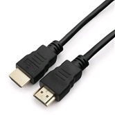 Кабель HDMI Гарнизон  1.8м, v1.4 , черный, М/М, позол.разъемы, экран, пакет (GCC-HDMI-1.8M)