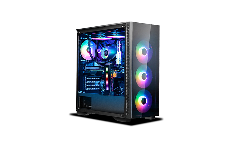 Корпус Deepcool MATREXX 50 без БП, боковое окно (закаленное стекло), черный, ATX