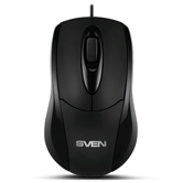 Мышь SVEN RX-110 / USB /  WIRED / OPTICAL / BLACK