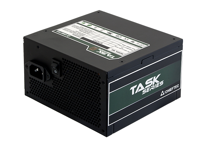 Блок питания Chieftec Task TPS-500S (ATX 2.3, 500W, 80 PLUS BRONZE, Active PFC, 120mm fan) Retail