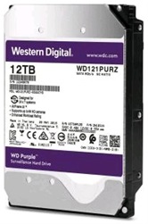 Жесткий диск 12Tb Western Digital WD121PURZ (SATA 6Gb/s, 7200 rpm, 256MB) Caviar Purple