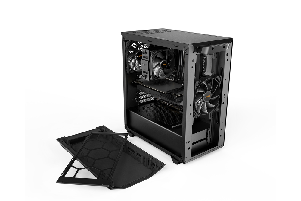 Корпус be quiet! Pure Base 500 Window Black / ATX, TG / 2x140mm fans inc. / BGW34