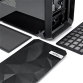 Корпус Fractal Design Meshify Mini C Tempered Glass / mATX, tempered glass / 2x120mm fans inc. / FD-CA-MESH-C-MINI-BKO-TGD