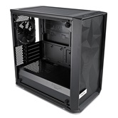 Корпус Fractal Design Meshify Mini C Tempered Glass / mATX, tempered glass / 2x120mm fans inc. / FD-CA-MESH-C-MINI-BKO-TGD