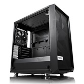 Корпус Fractal Design Meshify Mini C Tempered Glass / mATX, tempered glass / 2x120mm fans inc. / FD-CA-MESH-C-MINI-BKO-TGD