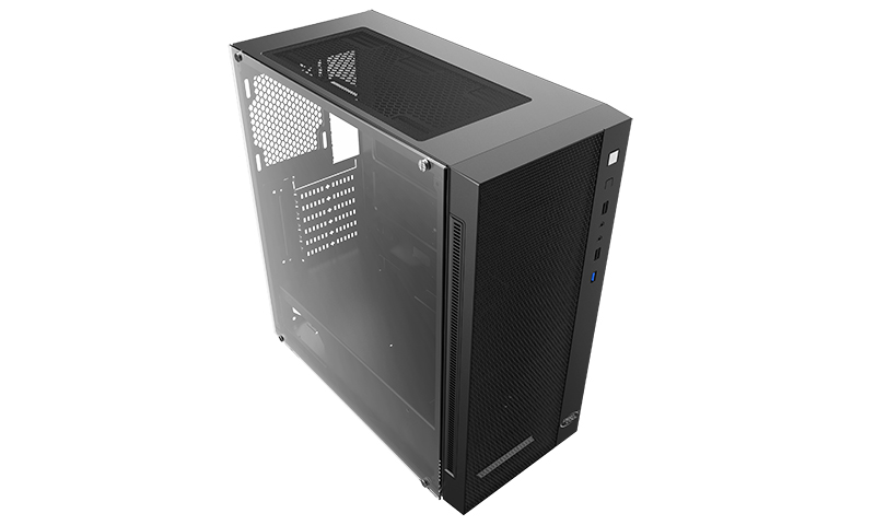 Корпус Deepcool MATREXX 55 MESH без БП, боковое окно (закаленное стекло), черный, ATX