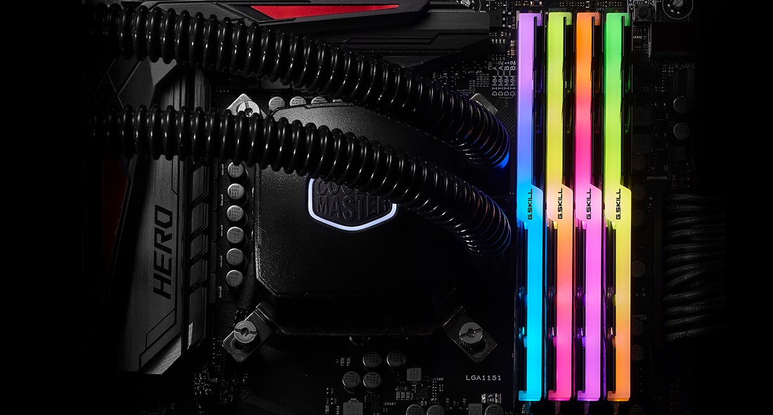 Модуль памяти DDR4 G.SKILL TRIDENT Z RGB 32GB (2x16GB) 3600MHz CL16 (16-19-19-39) 1.35V / F4-3600C16D-32GTZRC