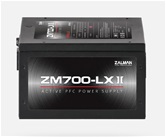 Блок питания Zalman ZM700-LX II (ATX 2.3, 700W, Active PFC, 120mm fan) Retail