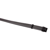 Комплект кабелей-удлинителей для БП 1STPLAYER GUN-001 / 1x24-pin ATX, 1xP8(4+4)pin EPS, 2xP8(6+2)pin PCI-E, 2xP6-pin PCI-E / premium nylon / 350mm / GUNMETAL GRAY