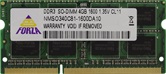 Модуль памяти SO-DIMM DDR3 Neo Forza 4GB 1600MHz PC12800 CL11 1.35V Retail