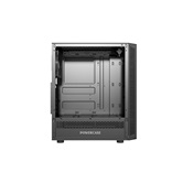 Корпус Powercase Mistral X4 Mesh, Tempered Glass, 4x 120mm fan, чёрный, ATX  (CMIXB-F4)