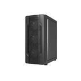 Корпус Powercase Mistral X4 Mesh, Tempered Glass, 4x 120mm fan, чёрный, ATX  (CMIXB-F4)