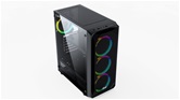 Корпус Powercase Mistral Z4 Mesh RGB, Tempered Glass, 4x 120mm RGB fan, чёрный, ATX  (CMIZB-R4)