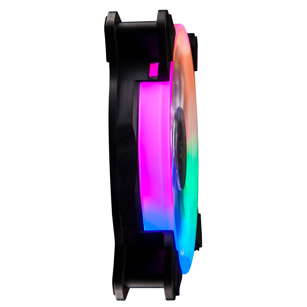 Вентилятор 1STPLAYER R1 / 120mm, 5 color LED, 3-pin, 1000 rpm / R1 / Bulk