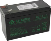 Аккумулятор B.B. Battery BC 7.2-12  12V 7.2Ah