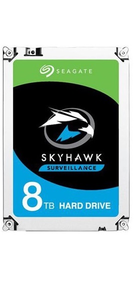 Жесткий диск 8Tb Seagate ST8000VX004 (SATA 6Gb/s, 7200rpm, 256Mb) Skyhawk