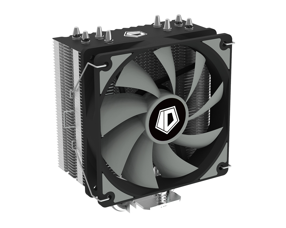 Кулер ID-COOLING SE-224-XT Basic LGA20XX/1700/1366/115X/AM4/AM3/+/AM2/+/FM2/+/FM1 (10шт/кор, TDP 180W, PWM, 4 тепл.трубки прямого контакта, FAN 120mm) RET