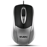 Мышь SVEN RX-110 / USB /  WIRED / OPTICAL / Silver