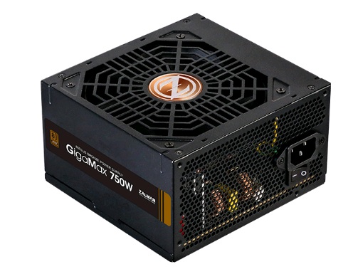 Блок питания Zalman ZM750-GVII (ATX 2.31, 750W, Active PFC, 120mm fan, 80Plus Bronze) Retail