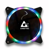 Вентилятор Chieftec CHIEFTRONIC AF-12RGB 120x120x25мм (100шт./кор, Addresable RGB Ring, 1200об/мин, 6pin)  OEM