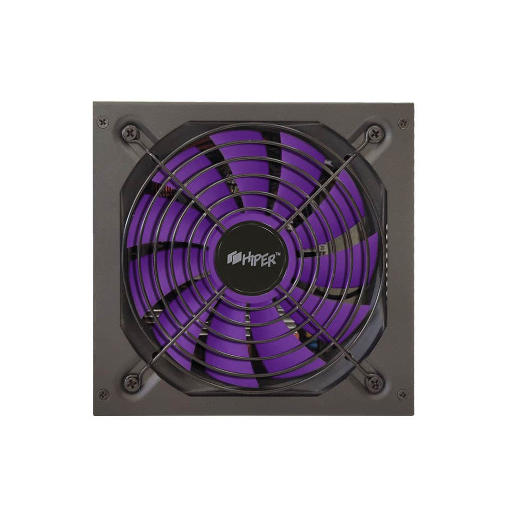 Блок питания HIPER HPB-600SM-PRO (ATX 2.31, 600W, Active PFC, 140mm fan, Cable Management, 80Plus BRONZE, Teapo Capacitors, EMI 2 grade, черный) BOX